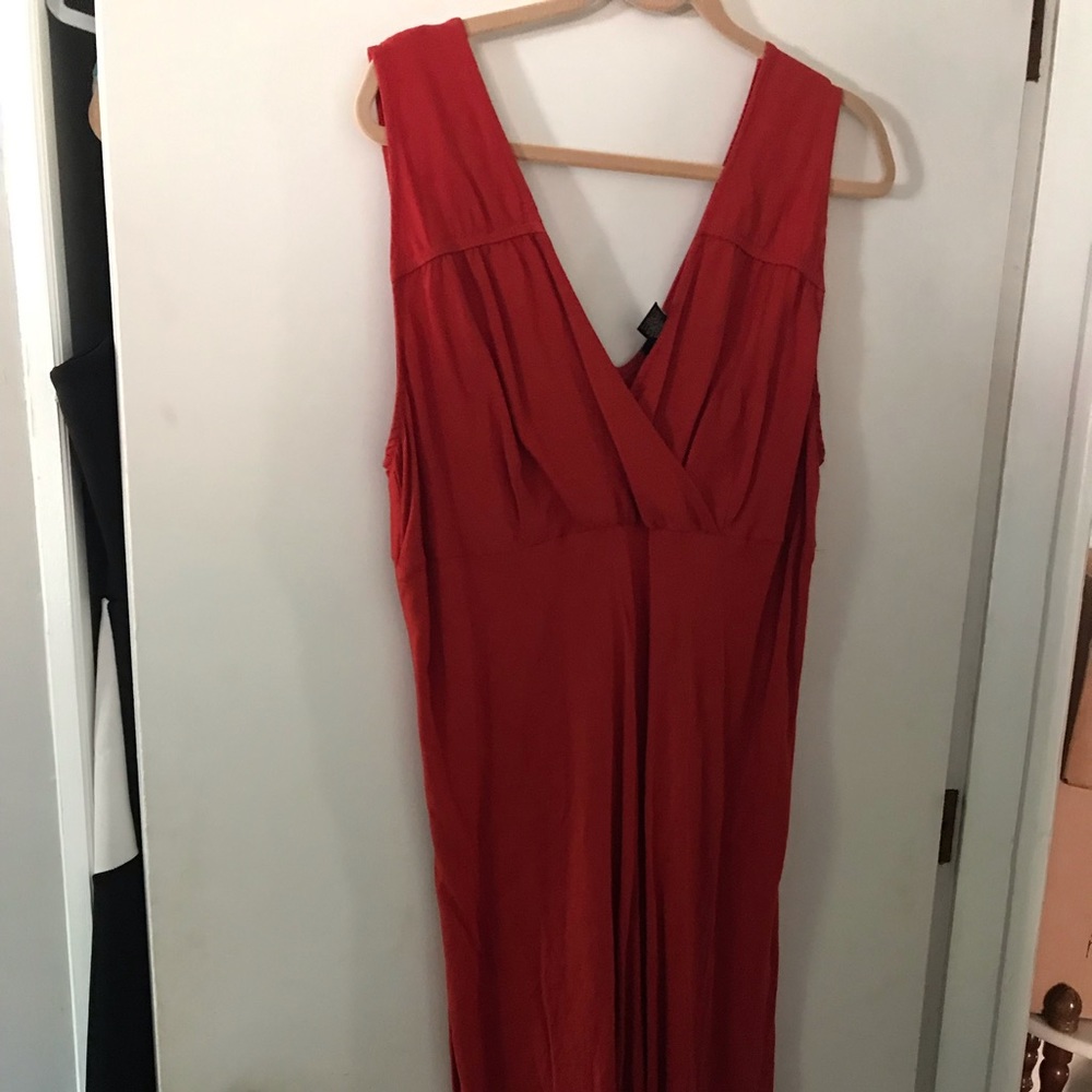 Lane Bryant Linen Dress